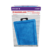 MarineLand emballage avant montrant cartouches et taille Rite-Size pratique