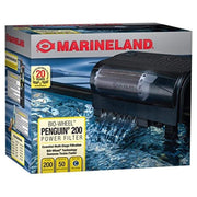 Marineland Penguin vue avant montrant boîtier compact et raccords silencieux