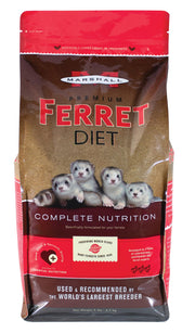 Marshall Pet Products emballage face avant montrant le format 6 lb et informations clés