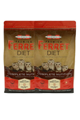 Marshall Premium Ferret Diet Food emballage avant montrant le design et la marque, facilite l'identification rapide