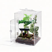 MaryCarrie vue de face montrant habitat transparent et visibilité optimale