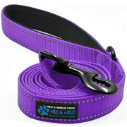 Max and Neo laisse violet vue avant montrant solidité et style