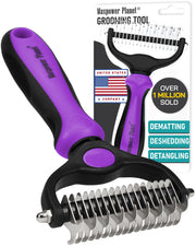 Maxpower Planet vue avant de la brosse montrant la largeur et le design ergonomique pour gain de temps