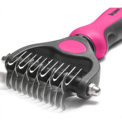 Maxpower Planet gros plan sur dents affûtées et arrondies pour démêlage sûr