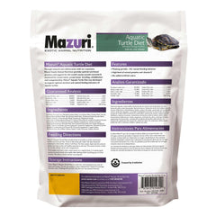 Mazuri gros plan sur granulés ronds montrant texture et appétence