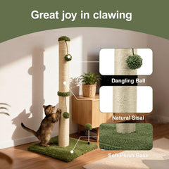 MECOOL gros plan sisal naturel, surface résistante pour griffades