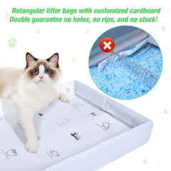 MED carton anti-griffes inséré protège le sac et le râteau