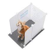 MEEXPAWS enceinte face avant montrant la réduction des éclaboussures