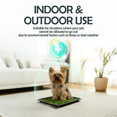 MEEXPAWS détail de la grille surélevée assurant surface sèche et hygiène
