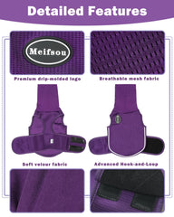 Meifsou détail tissu mesh respirant pour confort prolongé