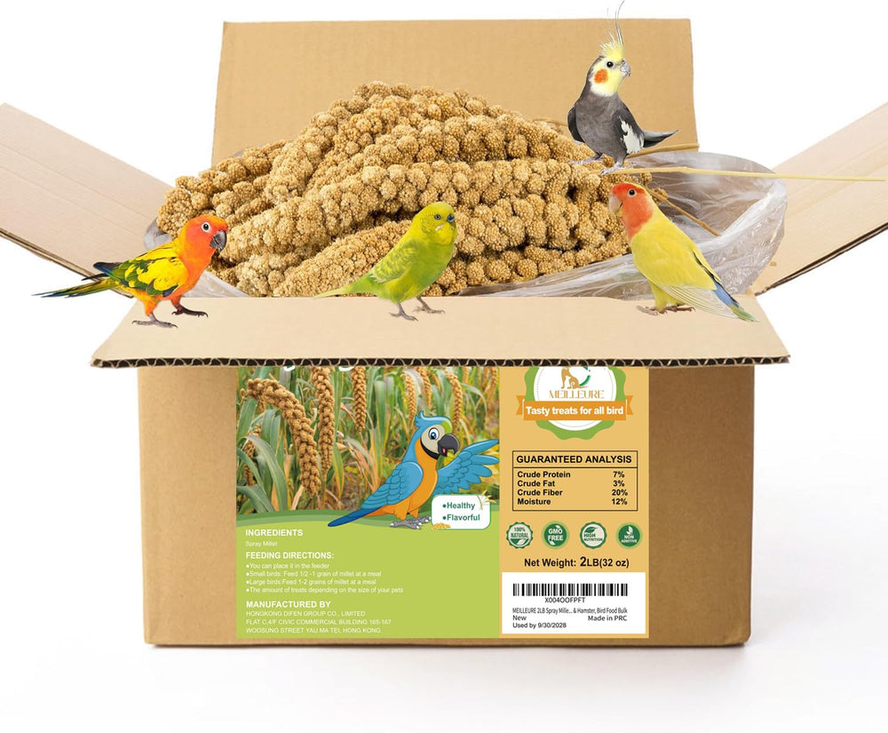MEILLEURE emballage 2 lb de spray millet, conservation pratique