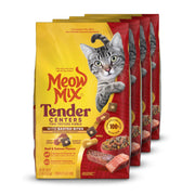Meow Mix visuel avant du paquet montrant le design et bénéfice appétence
