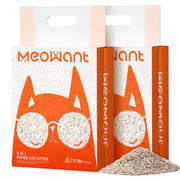 Meowant emballage avant montrant la marque et le volume pour achat sûr