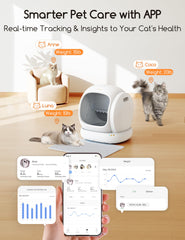 Meowant gros plan du capot anti-odeurs réduisant les mauvaises odeurs