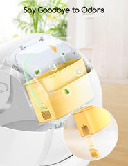 Meowant écran AIRPET montrant le contrôle à distance et suivi santé