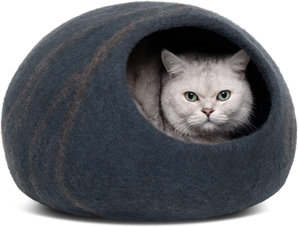 MEOWFIA niche face avant slate gray, design discret et apaisant
