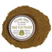 Meowy Janes emballage avant montrant poudre pour attirer le chat