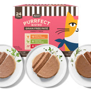Merrick face du pack varié montrant les trois saveurs et praticité