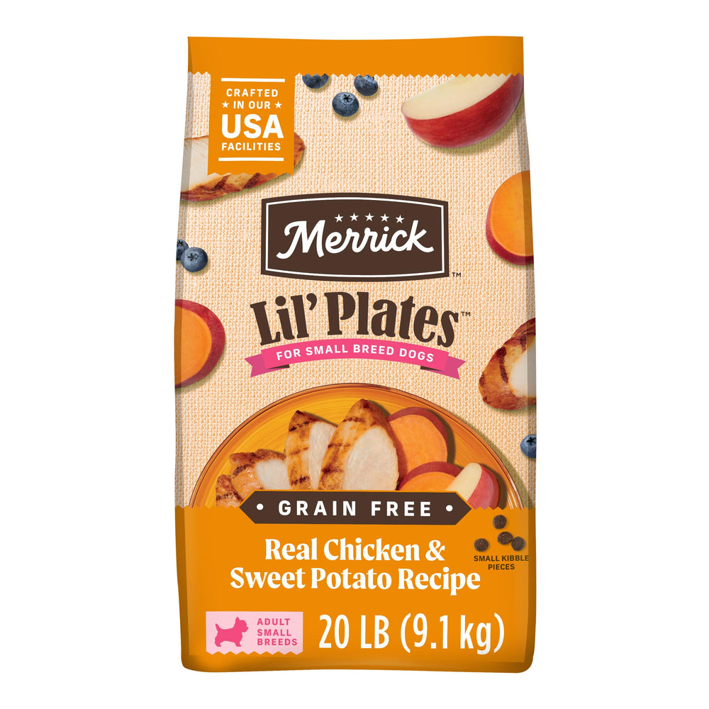 Merrick sachet face avant montrant emballage et bénéfice appétence