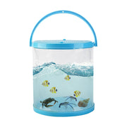 MHLLGN aquarium pliable face avant montrant ouverture pratique et stabilité