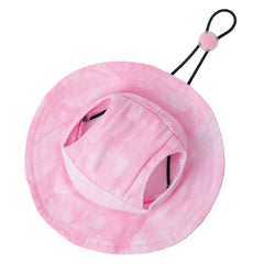 MIANHUATANG casquette rose vue de face, protection solaire et style