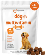 Micro Ingredients emballage avant montrant 240 chews et bénéfice praticité