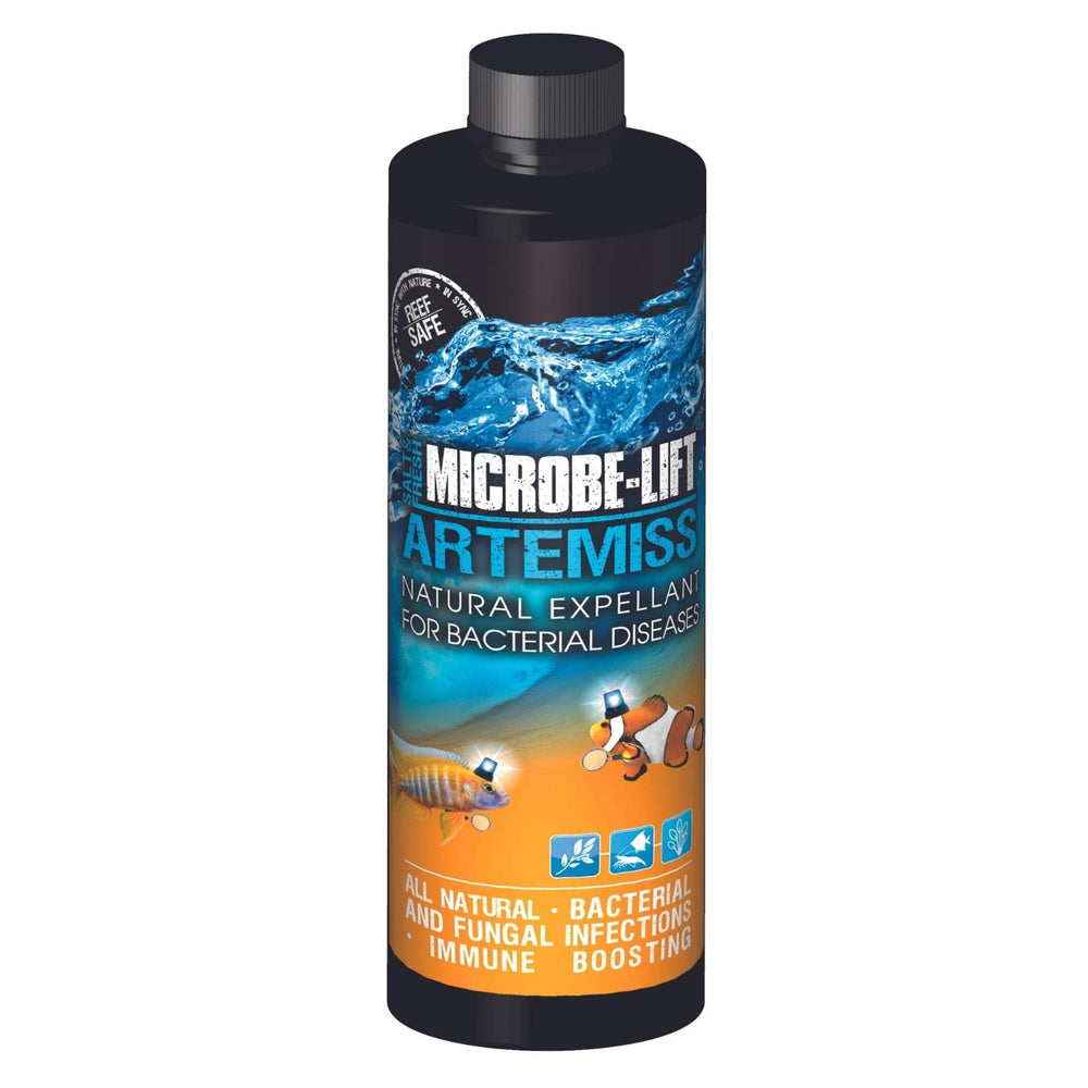 Microbe-Lift Artemiss emballage avant montrant le flacon et bénéfice soutien immunitaire