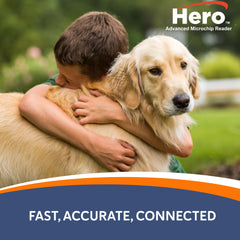 Microchip ID Hero connexion Bluetooth envoyant numéros rapidement vers appareil