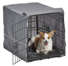 MidWest Homes for Pets vue avant de la cage 24 pouces montrant robustesse et accès facile