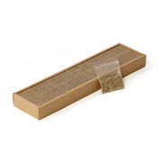 MidWest Homes for Pets vue avant du tapis Catty Scratch montrant le design et bénéfice anti-griffes