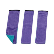 MidWest housse de rampe vue avant couleur violet et turquoise protégeant pattes