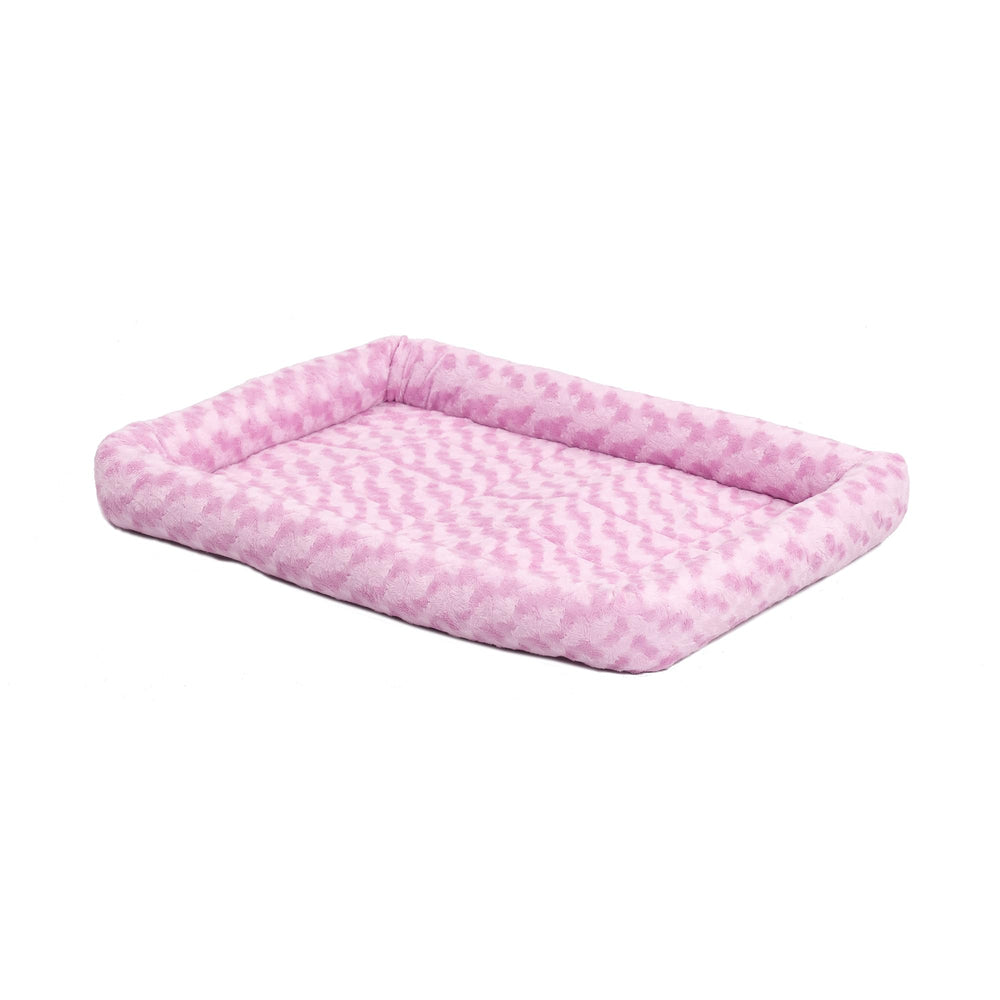 MidWest QuietTime face avant lit rose montrant confort et style