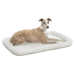 MidWest QuietTime vue avant du lit montrant rembourrage et forme, confort immédiat