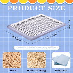 Mifoci grille gros plan séparant urine et surface pour hygiène