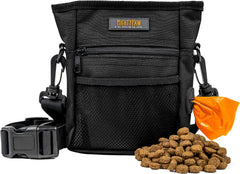 Mighty Paw vue avant de la pochette noire, rangement pratique