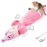 Migipaws jouet souris face avant montrant le design attrayant et la peluche sûre