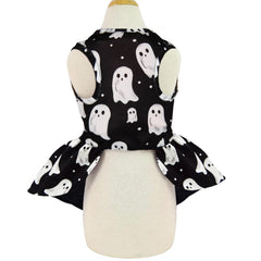 Miiemiu robe Halloween gros plan du tissu, texture douce et respirante