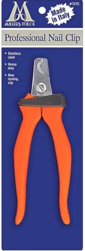 Millers Forge vue avant poignée orange pour prise sûre