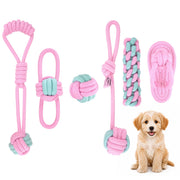 Miventra ensemble 6 jouets rose montrant formes variées et attrait