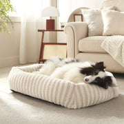 MIXJOY vue de face du lit pour chien montrant confort et design