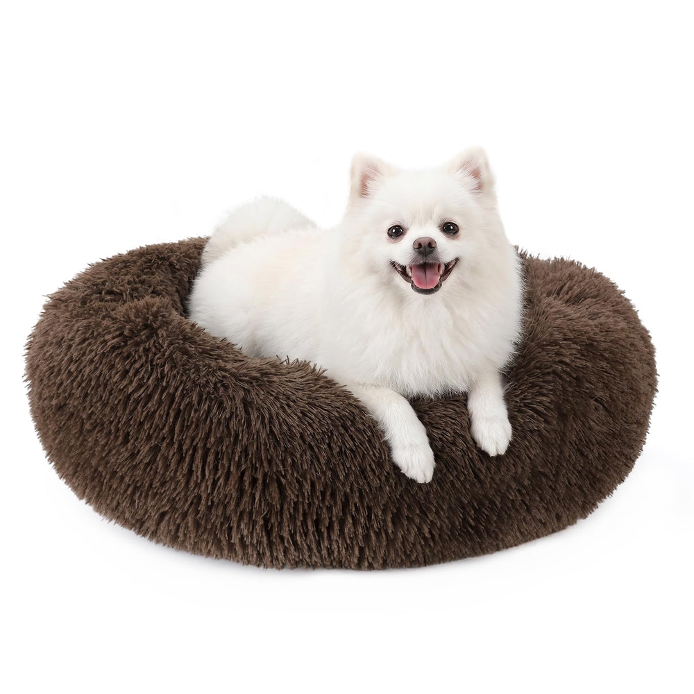 MIXJOY lit donut vue de face montrant forme ronde et rebords confortables pour calme