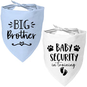 Mixrowa bandana face avant montrant motif Big Brother Blue et message clair