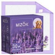 MIZOK paquet face avant montrant 30 tapis et format XXL, pratique pour stockage
