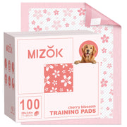 MIZOK emballage recto montrant design fleurs et quantité 100 unités