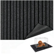 Mluyeri tapis face avant montrant design et dimensions, protège efficacement