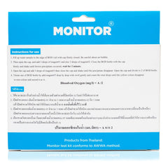 Monitor tubes de test gros plan montrant précision et maniabilité