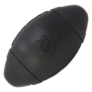 Monster K9 Dog Toys vue avant de la balle résistante montrant la forme football et durabilité