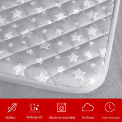 Détail tissu matelassé Moonsea microfibre pour confort et douceur