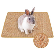 Mooydee tapis grattage face avant montrant surface sisal et robustesse