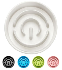 MOPANG bol céramique face montrant design anti-glouton bénéfice sécurité